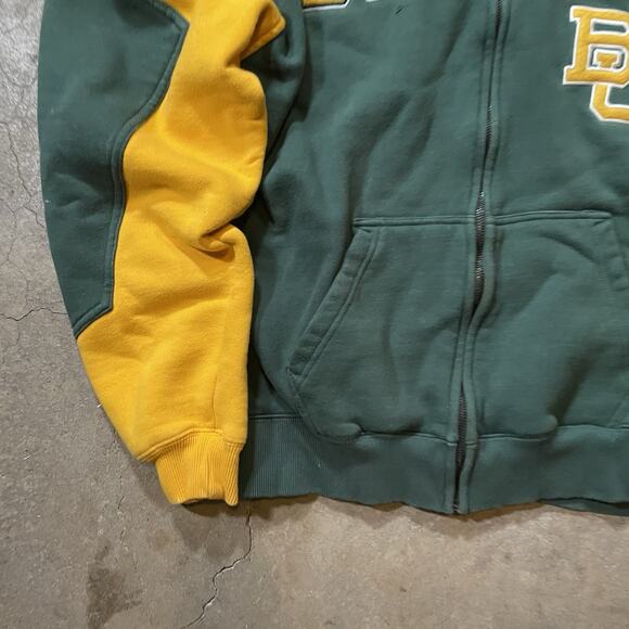 Baylor Bears Colosseum Logo Full Zip Men's Jacket - Black Heather Adult L - Picture 5 of 11